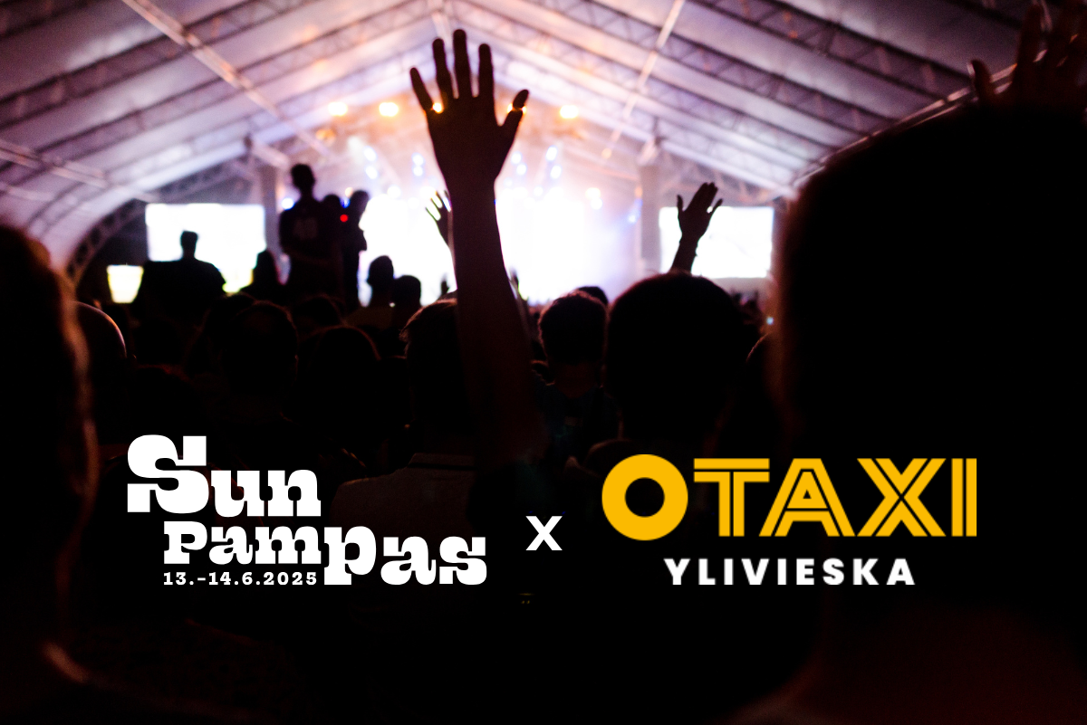 Edullinen festarikyyti Sun Pampasiin – vain 10 € Otaxi Ylivieskan kyydissä